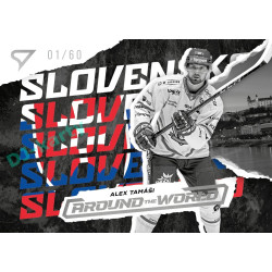2025/26 Sportzoo ELH 1. serie #AW-13 Alex Tamáši Around the World Moonstone Silver xx/60