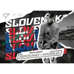 2025/26 Sportzoo ELH 1. serie #AW-21 Dávid Gríger Around the World Moonstone Silver xx/60