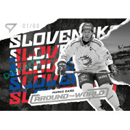 2025/26 Sportzoo ELH 1. serie #AW-24 Marko Daňo Around the World Moonstone Silver xx/60