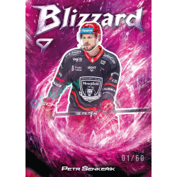 2025/26 Sportzoo ELH 1. serie #BL-12 Petr Šenkeřík Blizzard Coral Pink xx/60