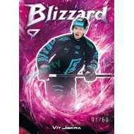 2025/26 Sportzoo ELH 1. serie #BL-16 Vít Jiskra Blizzard Coral Pink xx/60