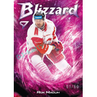 2025/26 Sportzoo ELH 1. serie #BL-44 Rok Macuh Blizzard Coral Pink xx/60