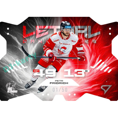 2025/26 Sportzoo ELH 1. serie #LC-26 Petr Fridrich Lethal Cannoneers Misty Silver xx/50