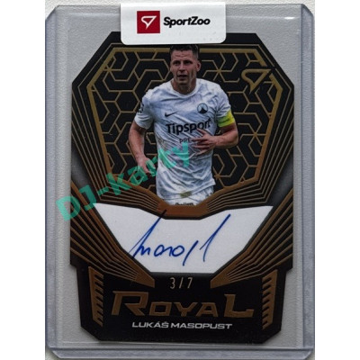 2025/26 Sportzoo Chance Liga 1. série #RR-LM Lukáš Masopust Royal Reward 3/7