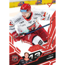 2025/26 Sportzoo ELH 1. serie #062 Petr Hašek Ruby Red xx/25