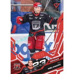 2025/26 Sportzoo ELH 1. serie #058 T.J. Melancon Ruby Red xx/25