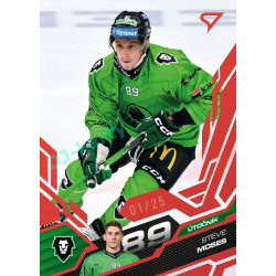2025/26 Sportzoo ELH 1. serie #122 Steve Moses Ruby Red xx/25