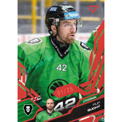 2025/26 Sportzoo ELH 1. serie #125 Filip Suchý Ruby Red xx/25