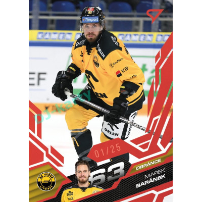 2025/26 Sportzoo ELH 1. serie #147 Marek Baránek Ruby Red xx/25