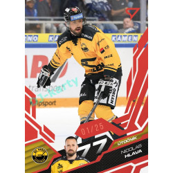 2025/26 Sportzoo ELH 1. serie #154 Nicolas Hlava Ruby Red xx/25
