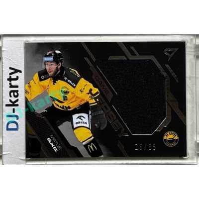 2025/26 Sportzoo ELH 1. serie #GJ-MA Matúš Sukel Game Jersey Silver 26/85