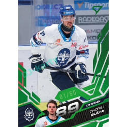 2025/26 Sportzoo ELH 1. serie #226 Ondřej Bláha Emerald Green xx/50