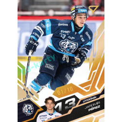 2025/26 Sportzoo ELH 1. serie #192 Jaromír Pérez Amber Gold xx/10