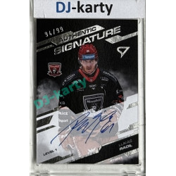 2025/26 Sportzoo ELH 1. serie #SL1-LR Lukáš Radil Authentic Signature Level 1 38/99