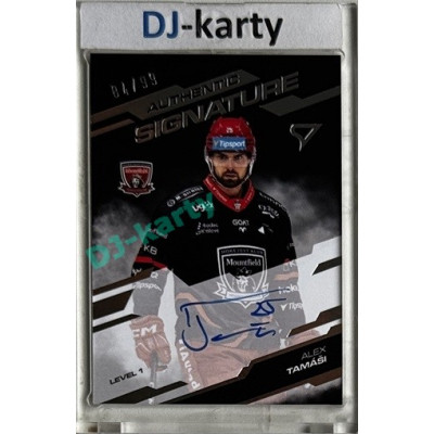 2025/26 Sportzoo ELH 1. serie #SL1-AT Alex Tamáši Authentic Signature Level 1 84/99