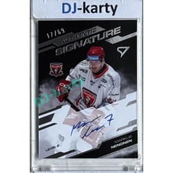 2025/26 Sportzoo ELH 1. serie #SL2-MN Markus Nenonen  Authentic Signature Level 2 17/69