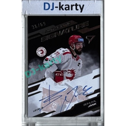 2025/26 Sportzoo ELH 1. serie #SL2-BJ Bohumil Jank  Authentic Signature Level 2 36/69