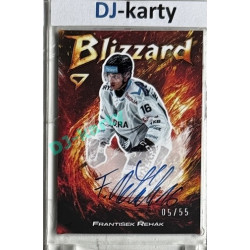 2025/26 Sportzoo ELH 1. serie #BLS-FR František Řehák Blizzard Red Auto 05/55