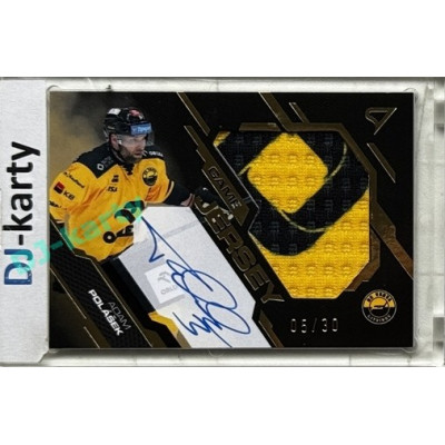 2025/26 Sportzoo ELH 1. serie #GJS-AP Adam Polášek Game Jersey Gold Auto 05/30