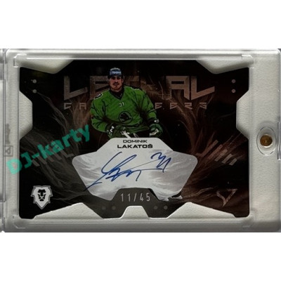 2025/26 Sportzoo ELH 1. serie #LCS-DL Dominik Lakatoš Lethal Cannoneers Silver Auto /45