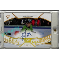 2025/26 Sportzoo ELH 1. serie #SMS-SM Steve Moses Seal of Mystery Gold Auto 16/35