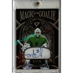 2025/26 Sportzoo ELH 1. serie #MGS-FU Dominik Furch Magic of the Goalie Gold Auto 01/35