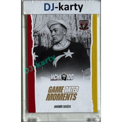 2025 MK 100 let na soutoku Hradec Králové #078 Jaromír Souček Game Dated Moments