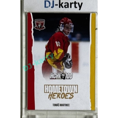 2025 MK 100 let na soutoku Hradec Králové #047 Tomáš Martinec Hometown Heroes