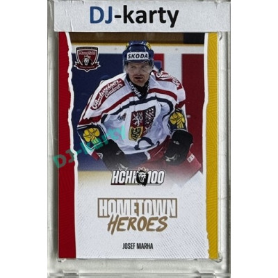 2025 MK 100 let na soutoku Hradec Králové #045 Josef Marha Hometown Heroes
