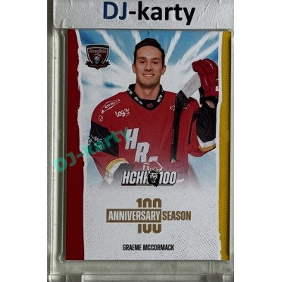 2025 MK 100 let na soutoku Hradec Králové #013 Graeme McCormack  Anniversary season