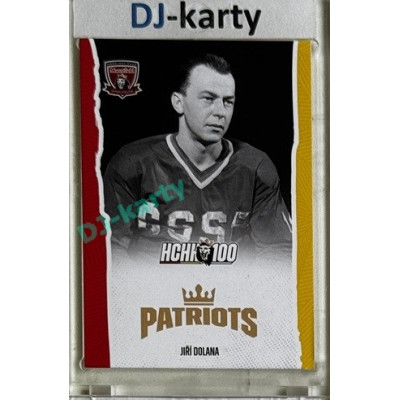 2025 MK 100 let na soutoku Hradec Králové #055 Jiří Dolana Patriots