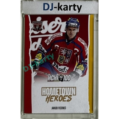 2025 MK 100 let na soutoku Hradec Králové #052 Jakub Ficenec Hometown Heroes