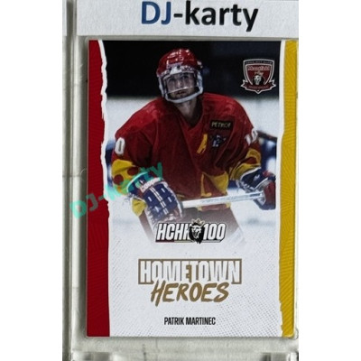 2025 MK 100 let na soutoku Hradec Králové #048 Patrik Martinec Hometown Heroes