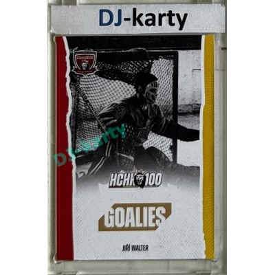 2025 MK 100 let na soutoku Hradec Králové #097 Jiří Walter Goalies