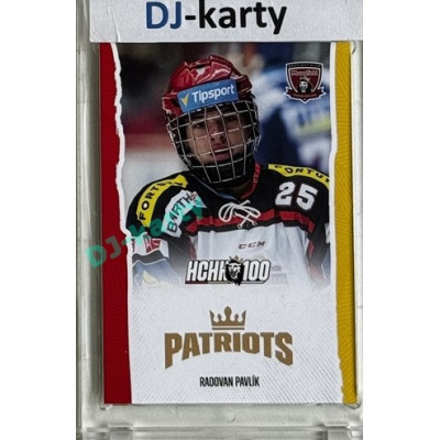 2025 MK 100 let na soutoku Hradec Králové #063 Radovan Pavlík Patriots