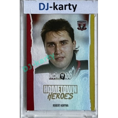 2025 MK 100 let na soutoku Hradec Králové #051 Robert Horyna Hometown Heroes Rainbow parallel 1of80