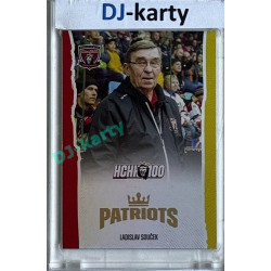 2025 MK 100 let na soutoku Hradec Králové #065 Ladislav Souček Patriots Rainbow parallel 1of80