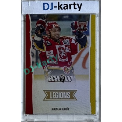 2025 MK 100 let na soutoku Hradec Králové #077 Jaroslav Roubík Legions Rainbow parallel 1of80