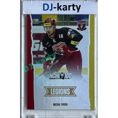 2025 MK 100 let na soutoku Hradec Králové #075 Michal Tvrdík Legions Rainbow parallel 1of80