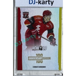 2025 MK 100 let na soutoku Hradec Králové #027 Connor Bunnaman Anniversary season Rainbow parallel 1of80