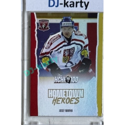 2025 MK 100 let na soutoku Hradec Králové #045 Josef Marha Hometown Heroes Rainbow parallel 1of80