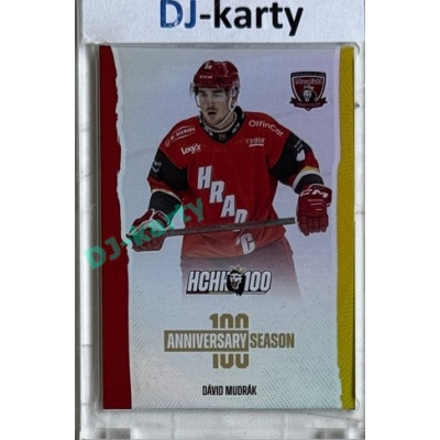 2025 MK 100 let na soutoku Hradec Králové #017 Dávid Mudrák Anniversary season Rainbow parallel 1of80