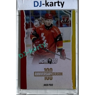 2025 MK 100 let na soutoku Hradec Králové #014 Jakub Pour Anniversary season Rainbow parallel 1of80