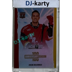 2025 MK 100 let na soutoku Hradec Králové #013 Graeme McCormack  Anniversary season Rainbow parallel 1of80
