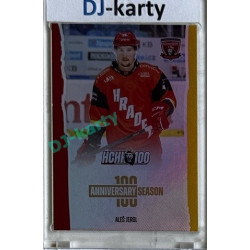 2025 MK 100 let na soutoku Hradec Králové #025 Aleš Jergl Anniversary season Rainbow parallel 1of80