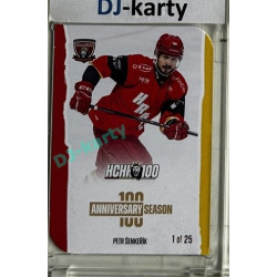 2025 MK 100 let na soutoku Hradec Králové #016 Petr Šenkeřík Anniversary season Die-cut parallel 1of25