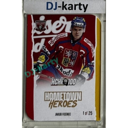 2025 MK 100 let na soutoku Hradec Králové #052 Jakub Ficenec Hometown Heroes Die-cut parallel 1of25