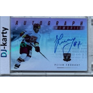 2025 MK 100 let na soutoku Hradec Králové #AM-10 Peter Frühauf Autograph Memories SILVER 1of25