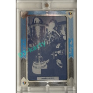 2025 Goal Cards Fenomén Vsetín Premium #34 Ondřej Veselý Printing Plate Cyan 1/1