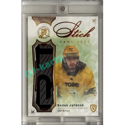 2025 Goal Cards Fenomén Vsetín Premium #03 Radek Jeřábek Stick Red 3/5
